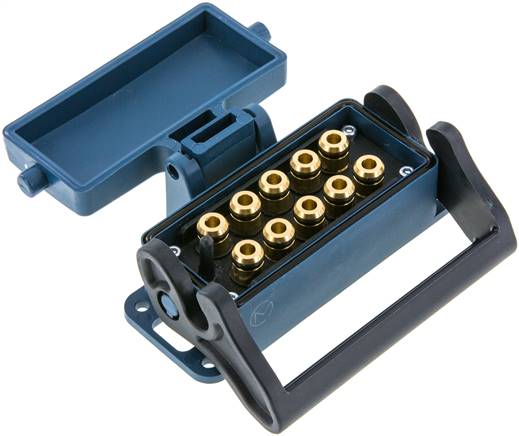 Mehrfachkupplung 10x 6mm Schl.,Muffe