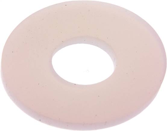 Flanschdichtung DN 10, 18 x 45 x 3mm, Silikon