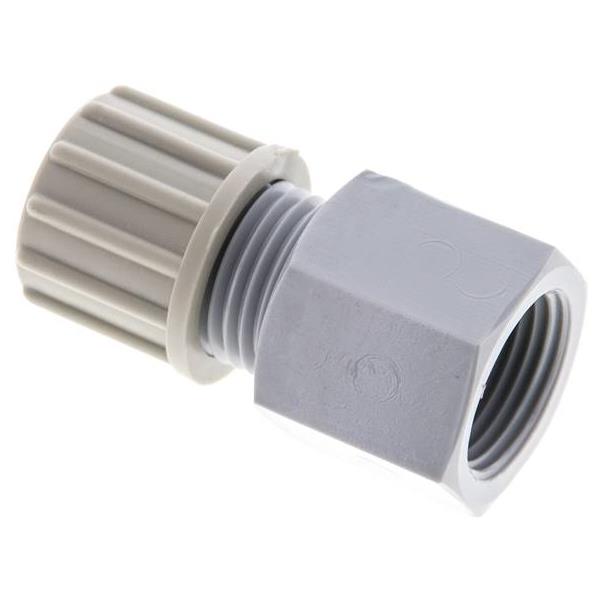 Aufschraub-Verschraubung G 3/8"-10x8mm, PA