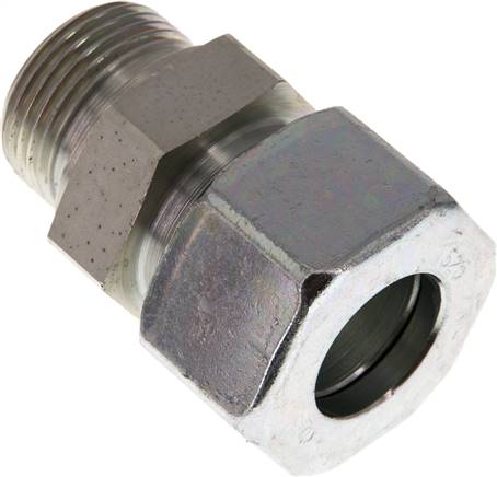 Gerade Schneidringverschr. G 1"-25 S (M36x2), Stahl verzinkt