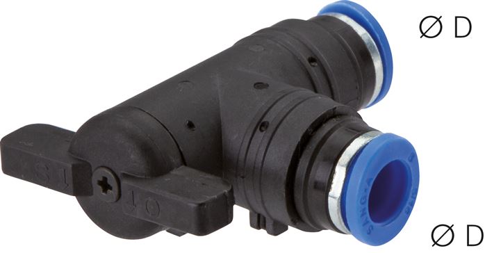 Winkel-Absperrhahn 10mm, IQS-Standard