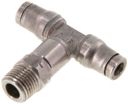 T-Steckanschluss NPT 1/8"-4mm, IQS-Edelstahl
