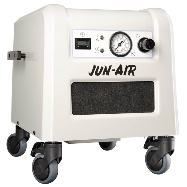 JUN-AIR leiser Kompressor 87R-4p ölfrei schallgedämmt JUNAIR