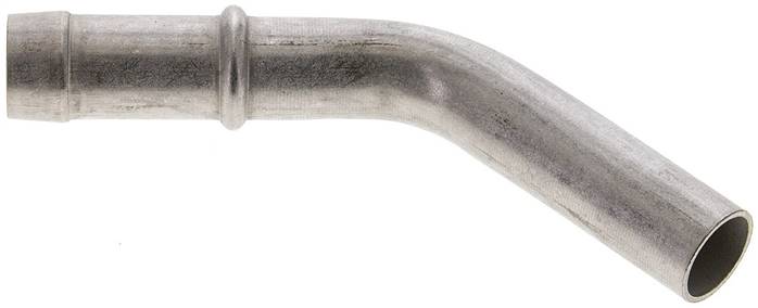 45°-Schlauchnippel Rohr 15, Schl. 14 - 15mm, 1.4301