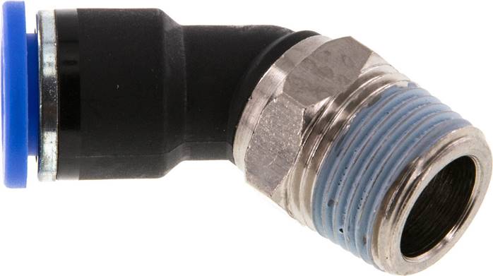 45°-Steckanschluss R 3/8"-10mm, IQS-Standard