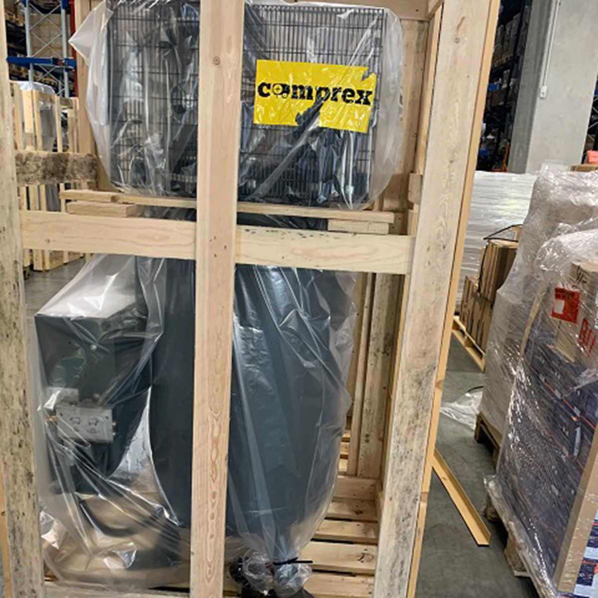 AUSSTELLER Schneider UNM STS 660-10-270 XDK · 520 l/min · 10 bar · 4 kW · Kolbenkompressor · 1121570207