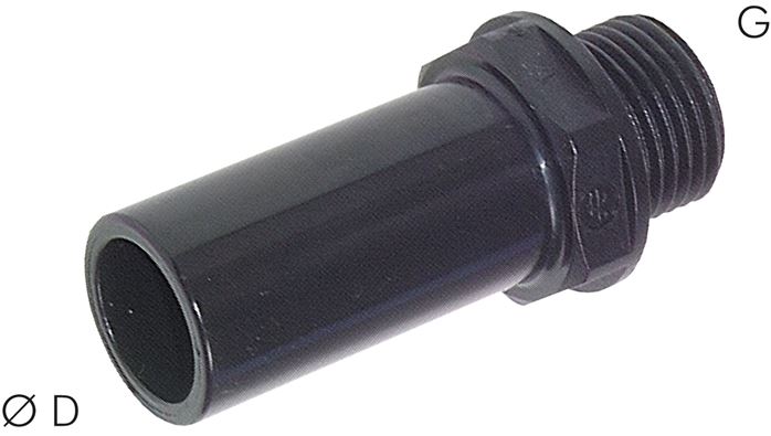 Einschraubtülle G 1/2"-22mm Stecknippel, IQS-Big