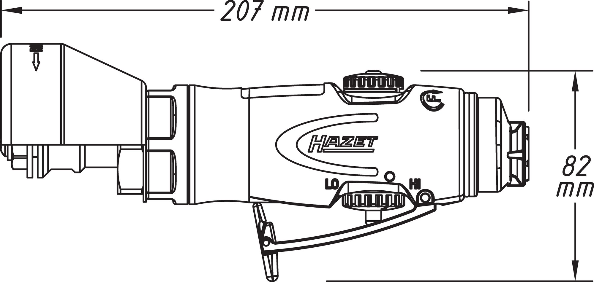 HAZET Trennschleifer 9033-10