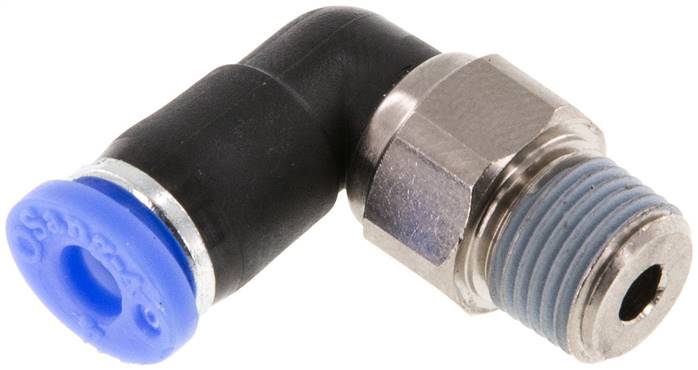 Winkel-Drehverschraubung R 1/8"-4mm, IQS-Standard