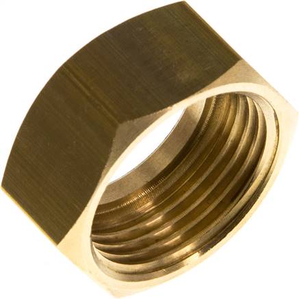 Überwurfmutter Messing, G 3/4", 19 mm