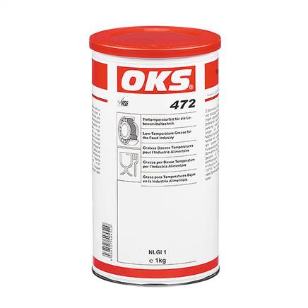 OKS 472 - Tieftemperaturfett (NSF H1), 1 kg Dose