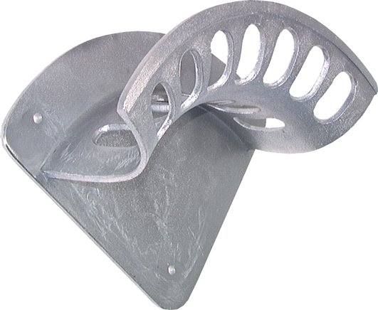 Werkstatt-Wandschlauchhalter Aluminium, 348x257x144mm