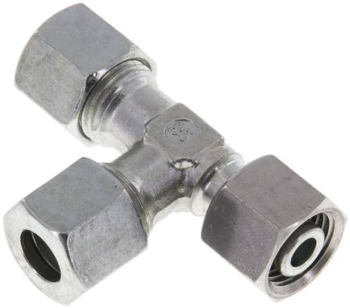 Einstellb. L-Schneidringverschraubung 10 L (M16x1,5), Stahl verzinkt