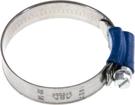 12mm Schlauchschelle 32 - 50mm, Stahl verzinkt (W1) (ABA)
