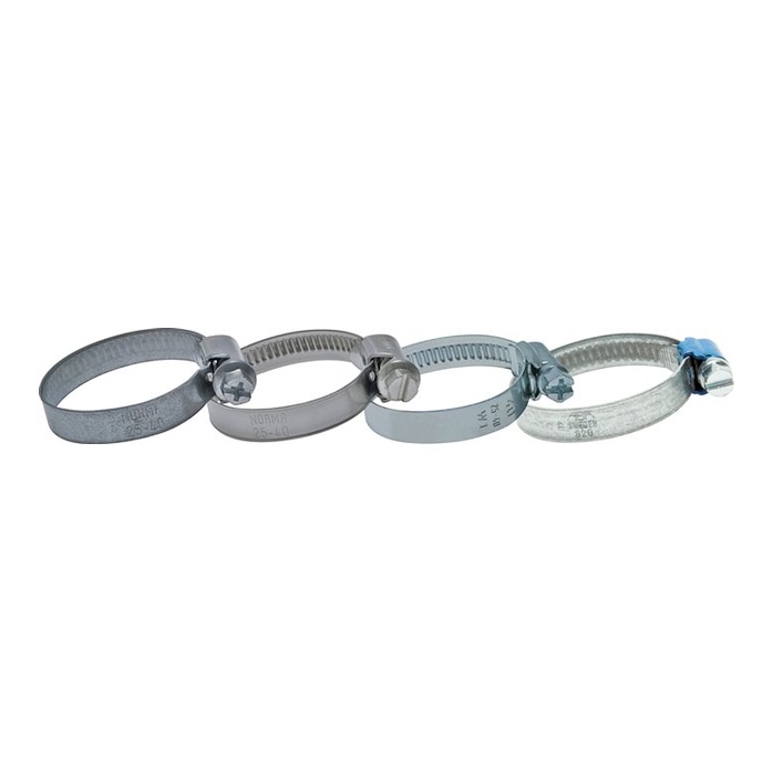 Fascetta stringitubo da 9 mm 8 - 16 mm, 1.4301 (W4) (NORMA)
