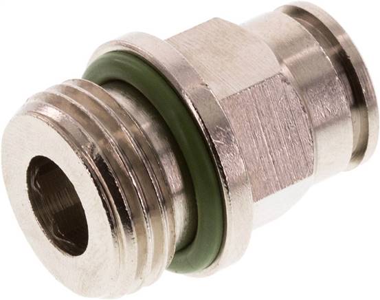 Gerader Steckanschluss G 1/2"-12mm, IQS-MSV (Hochtemperatur), Dichtung FKM