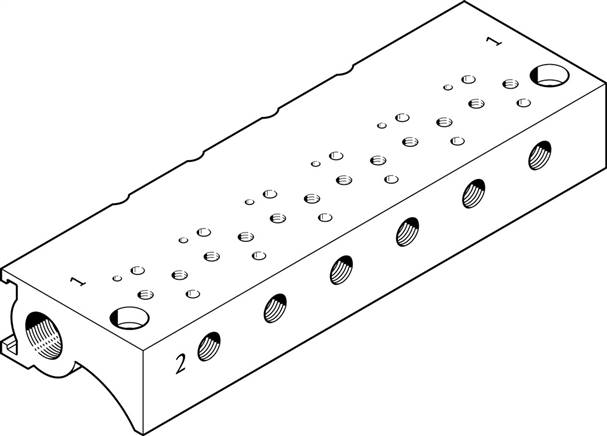 FESTO MHA1-P8-2-M3 (197210) Batterieblock