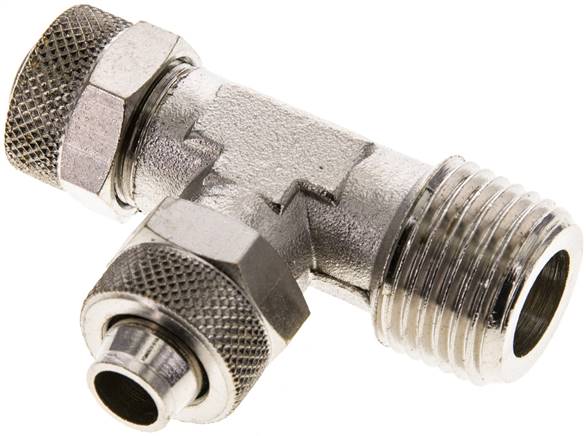 LE-Verschraubung R 1/2"-12x10mm, Messing vernickelt