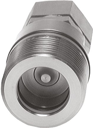 Edelstahl-Schraubkupplung, Muffe Baugr.1, G 1/4"(IG)