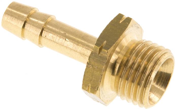 Gewindetülle m. Linksgewinde G 1/4" LH-6 (1/4")mm, Messing