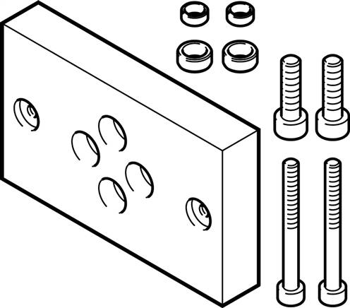 FESTO DHAA-D-E8-75-Q11-16-E (2279453) Adapterbausatz