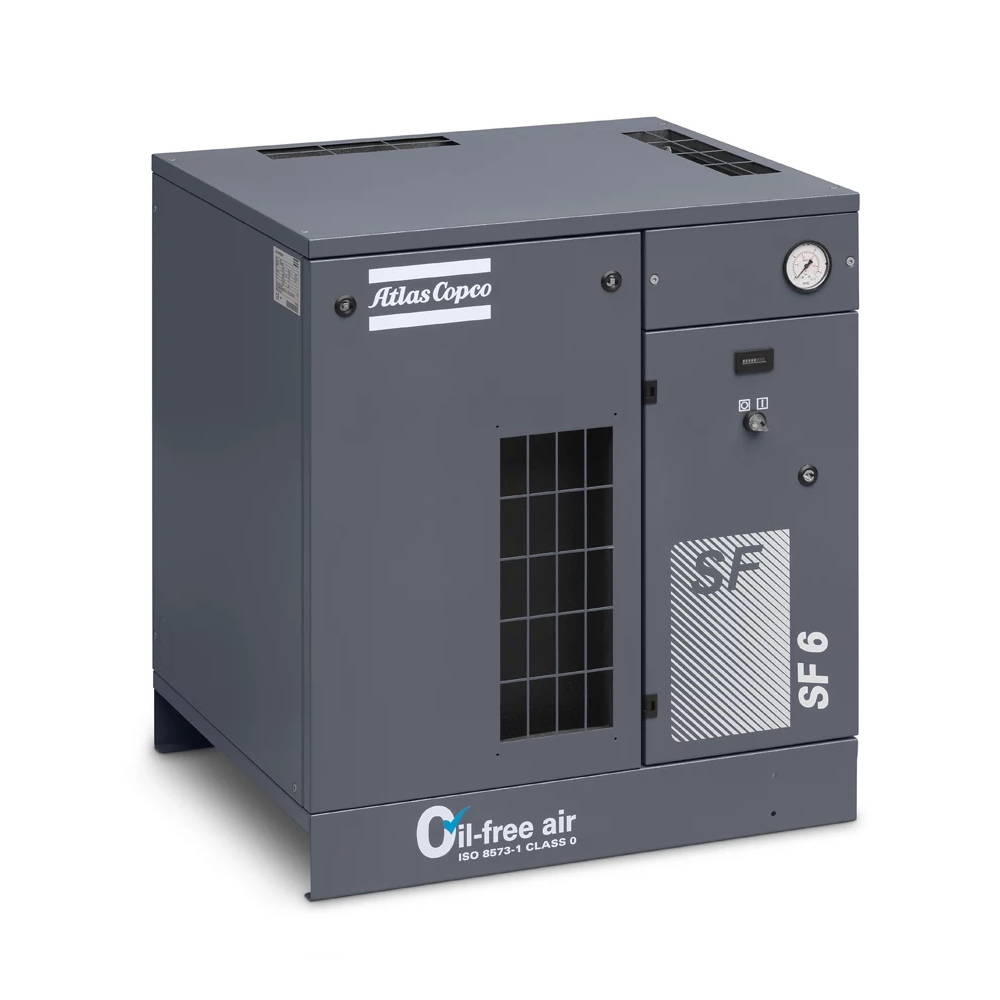 Atlas Copco Scrollkompressor SF 2 - 10 bar Full Feature inkl. Kältetrockner IEC 400N 50 3