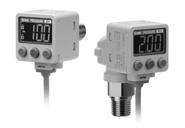 SMC ZSE20CF-T-02-W SMC Digitaler Praezisions-Druck