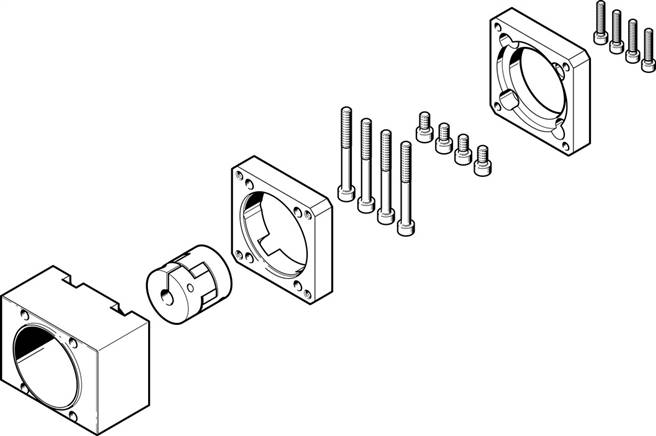 FESTO EAMM-A-S48-60H-G2 (1456652) Axialbausatz