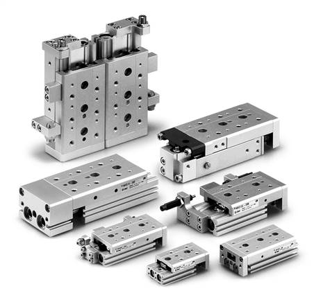 SMC MXS8L-40 SMC Pneumatischer Kompaktschli