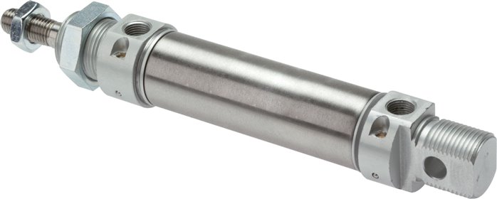 ISO 6432-Zylinder, doppeltwirkend, Kolben 20mm,Hub 15mm