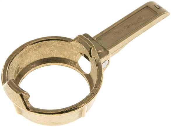 Tankwagenkupplung Spannringhebel für MK 50 MS, Messing