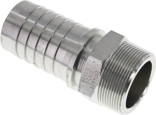 Gewindetülle, DIN EN 14423 R 2"-50x68mm, Stahl verzinkt