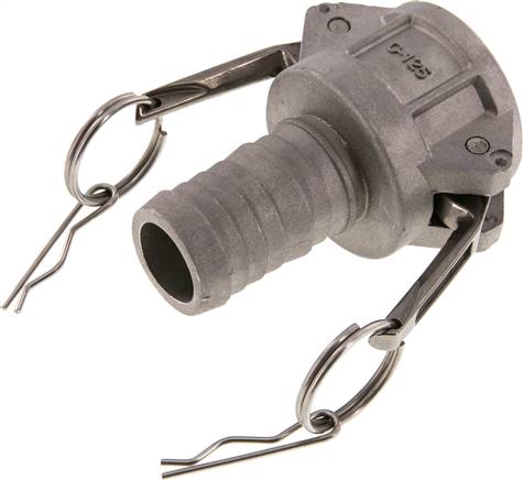 Kamlock-Kupplung (C) 32 (1-1/4")mm Schlauch, Aluminium