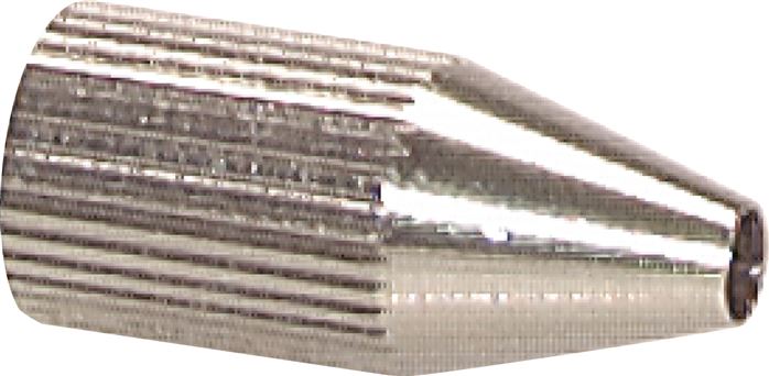 Regulierdüse MS vernickelt, M 12 x 1-Kühlmittelschlauch