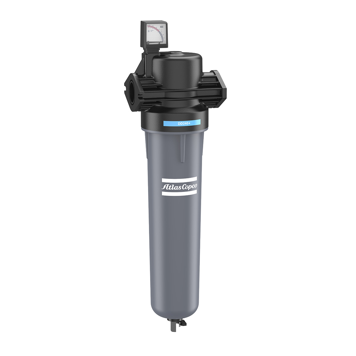 Atlas Copco Hochleistung-Koaleszenzfilter DD 240+ ohne inPASS
