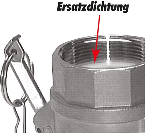 PTFE-Flachdichtung für Innengewinde G 2-1/2"