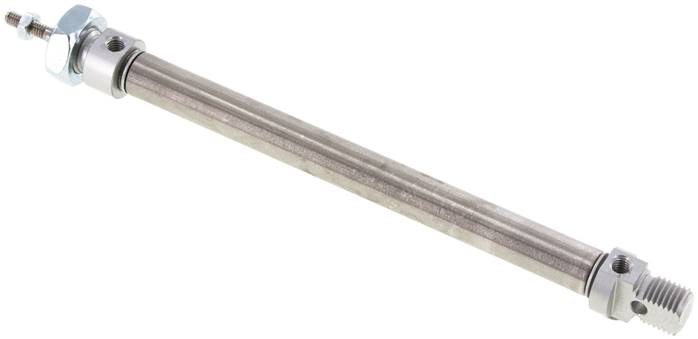 ISO 6432-Zylinder, doppeltwirkend, Kolben 10mm,Hub 100mm