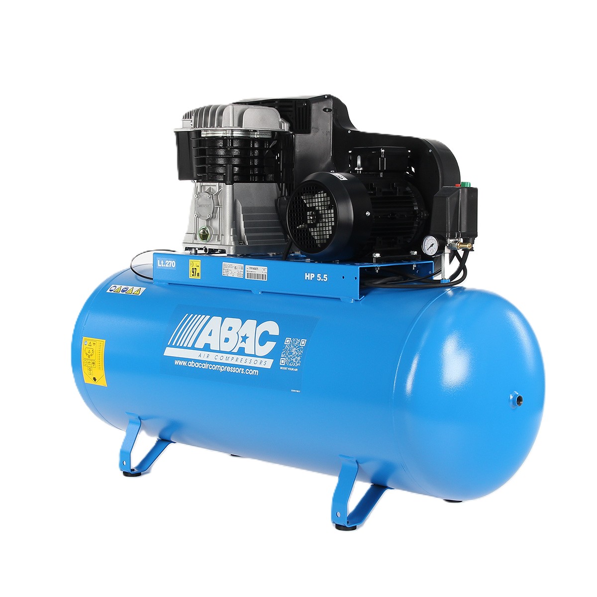 ABAC B 5900B/270 FT 5 5 Compressore 5,5HP 270L (400V)