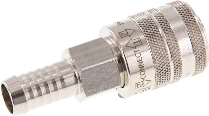 Sicherheits-Schnellkupplung (NW7,2) 13 (1/2")mm Schlauch, Standard