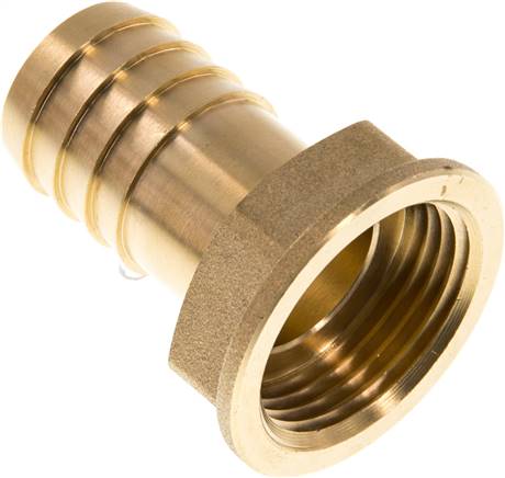 Aufschraub-Schlauchtülle G 1"-25 (1")mm, Messing