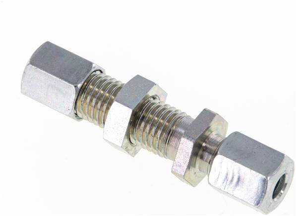 Schott-Schneidringverschraubung 6 L (M12x1,5), Stahl verzinkt