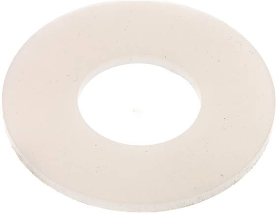 Flanschdichtung DN 15, 22 x 50 x 3mm, Silikon