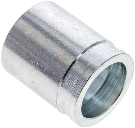 Pressanschluss Hülse 1TE, 2 TE & 1 KU (nicht geschält), 41,0 x 49,7 (Da x L)