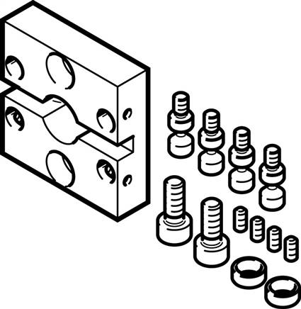 FESTO DHAA-G-Q5-16-B11-16 (1273999) Adapterbausatz
