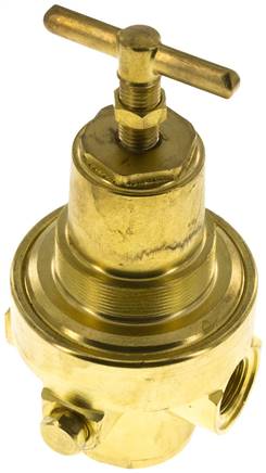Druckregler, Messing, G 1/2", 0,2 - 3bar (für CO2)