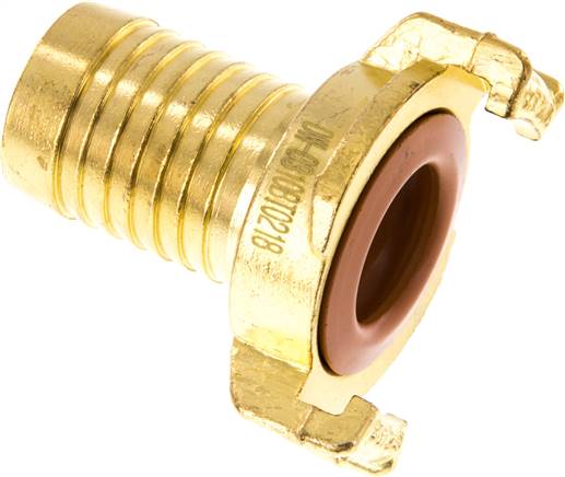 GK-Schlauchkupplung,25 (1")mm Schlauch, Messing mit KTW-Zulassung, 25 bar