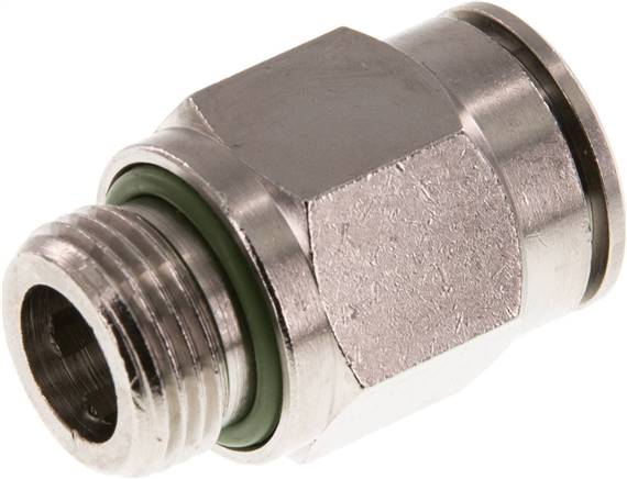 Gerader Steckanschluss G 3/8"-14mm, IQS-MSV (Hochtemperatur), Dichtung FKM