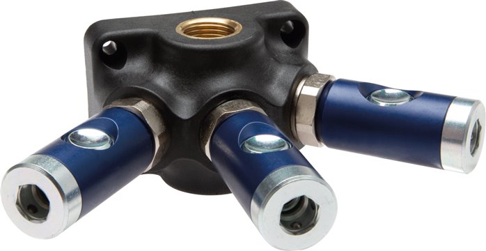 Kunststoff-Wanddose WD2.11 mit 2 Hülsenkupplungen | Rv305 Kunststoff-Wanddose WD2.11 mit 2 Hülsenkupplungen | Rv305