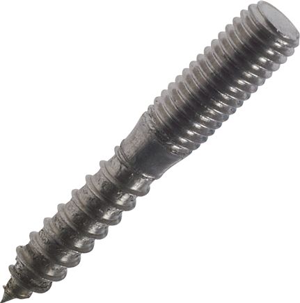 Stockschraube M 8x80, Edelstahl A2