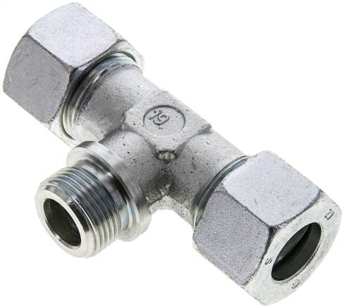 T-Schneidringverschraubung R 3/4"-20 S (M30x2), Stahl verzinkt